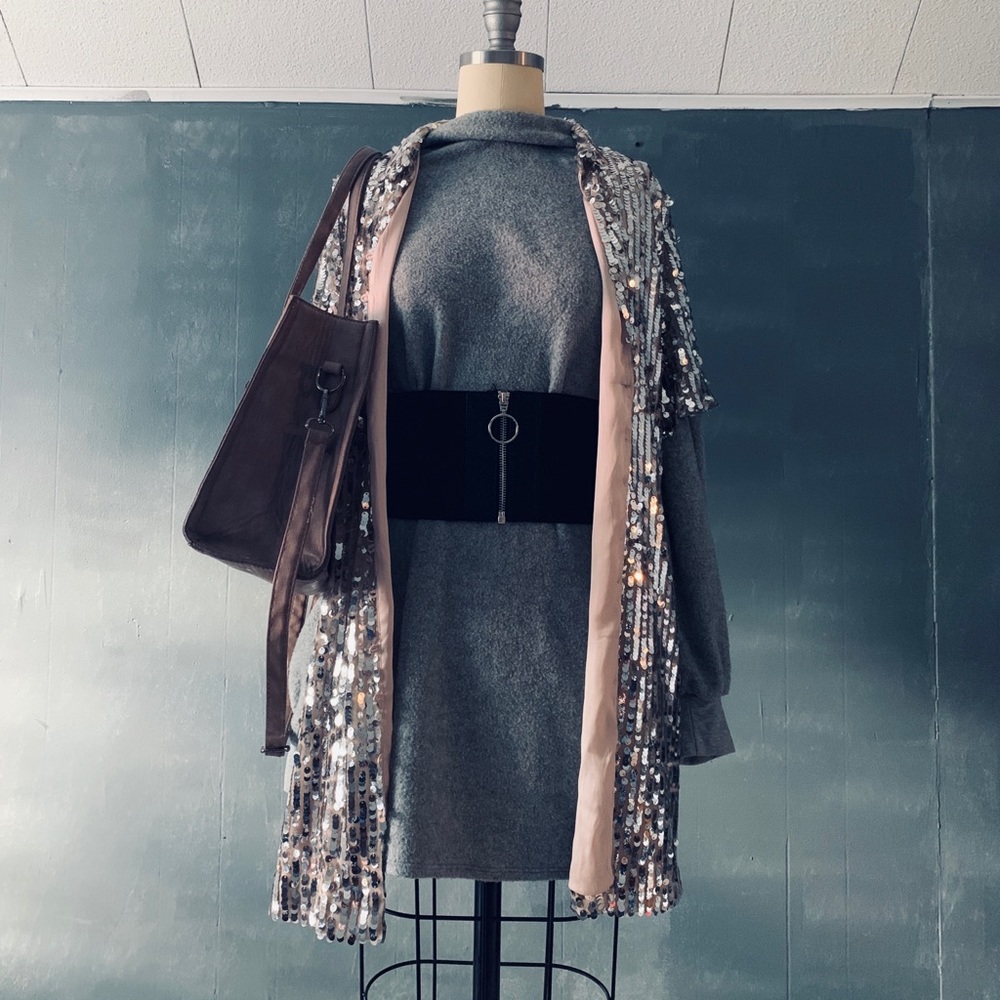 Sequin dress/overcoat